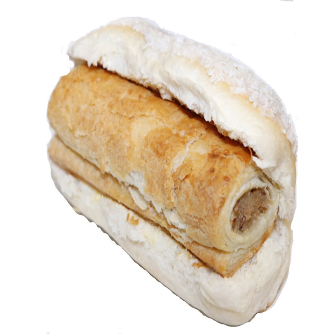 Picture of Large Pork Sausage Roll Bap