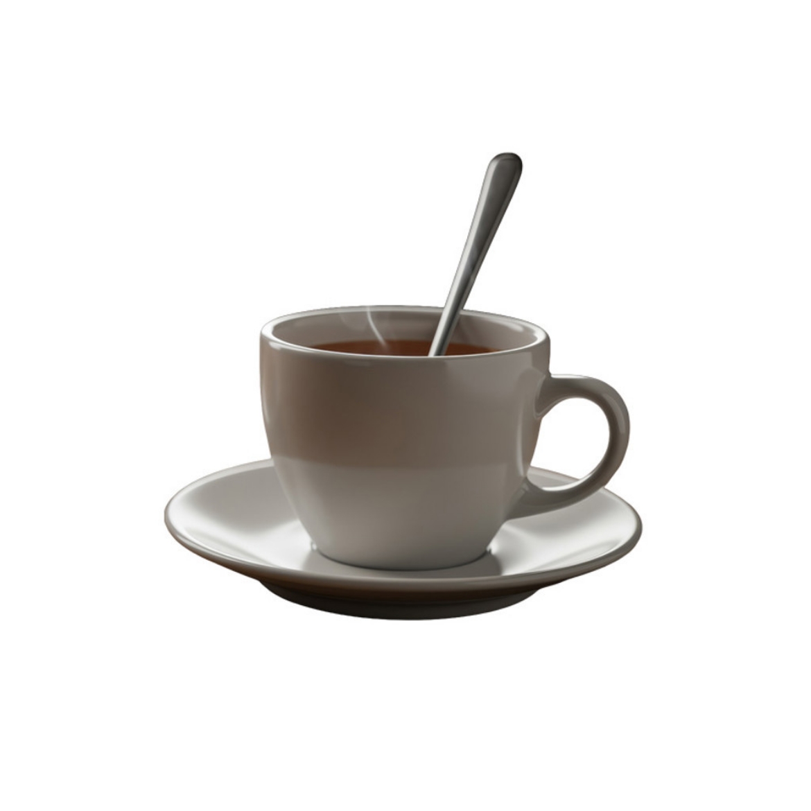 Picture of Teacup, Saucer & Tea Spoon (x 10)